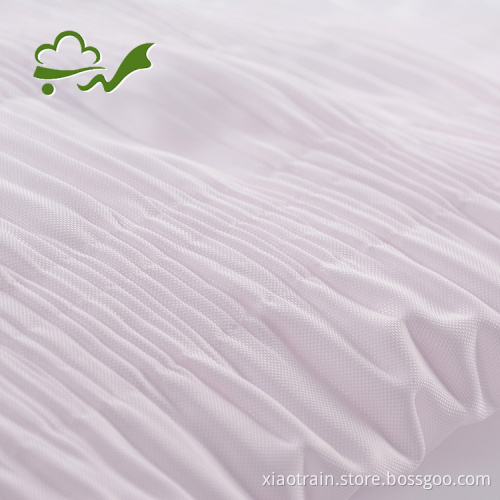 Pleat Shirring Casket Lining Fabric For Coffin